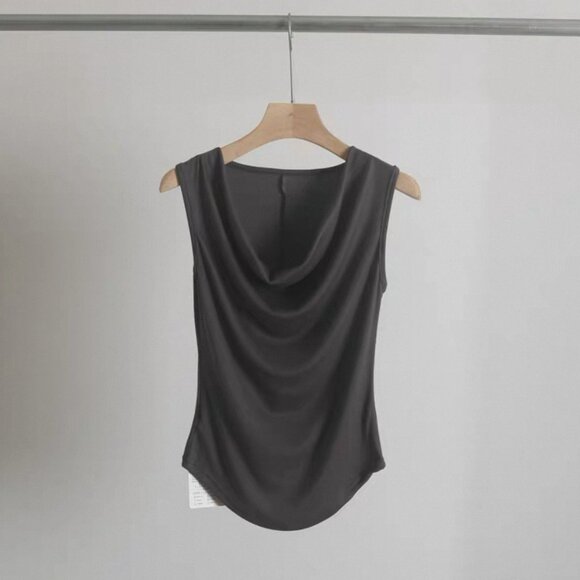 French style cowl neck top - Picture 1 of 2
